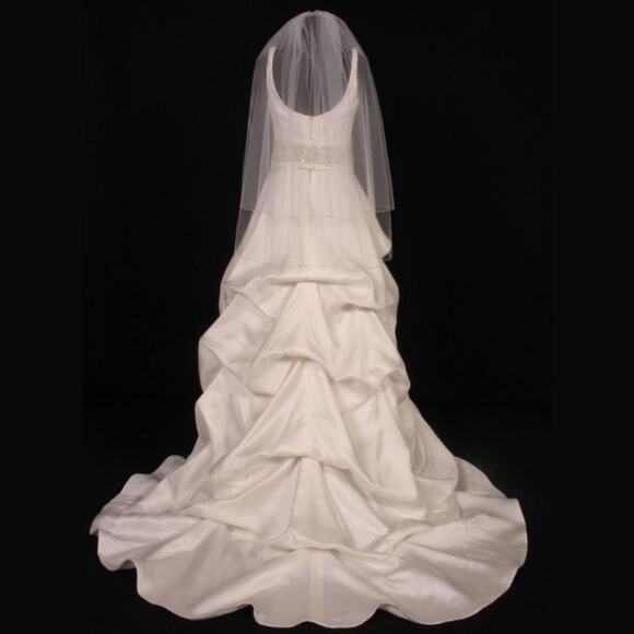 Your Dream Dress S5177VL White Silver Beaded Bridal Veil NEW main image 4